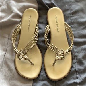 Gold Montego Bay club sandals